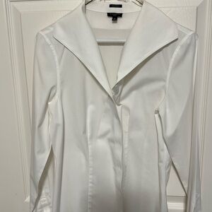 Talbots white blouse in a 10 petite